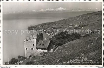 Cully VD Tour de Marsens Hotel du Signal de Chexbres Lac Leman Genfersee