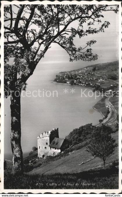 Cully VD Tour de Marsens Lac Leman Genfersee