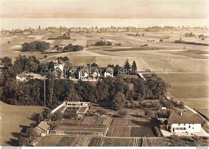 Founex Nyon VD College Protestant Romand Vue aerienne