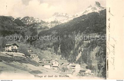 Morcles VD Village et dent de Morcles