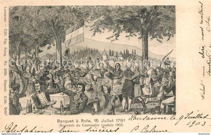 Rolle VD Banquet a Rolle Juillet 1791
