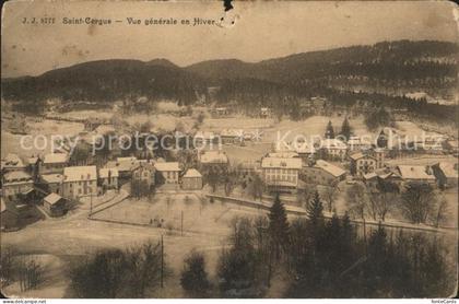 Saint-Cergue Nyon Suisse im Winter
