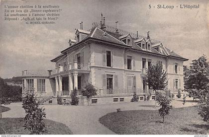 Suisse - SAINT-LOUP Pompaples (VD) L'hôpital - Ed. V. Marchand