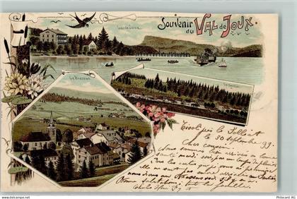 Vallée de Joux 1899 Gebrauchsspuren Le Sentier Le Brassus Lac de Joux Li... - 13242486