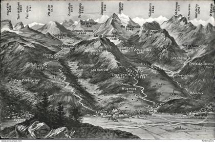 Villars Chesieres Landkarte