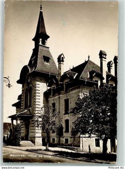 1446 Baulmes Foto AK Rathaus - 39700704