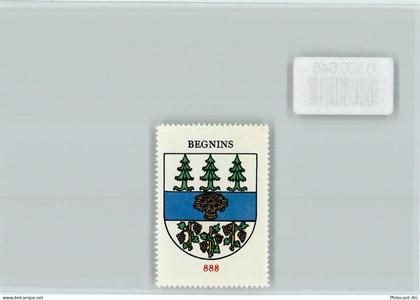 1268 Begnins - Vignette Wappen Kaffee Hag ca 1920-1940 Begnins - 11100646