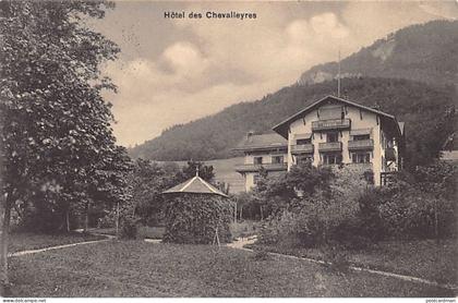 Suisse - BLONAY (VD)Hôtel des Chevalleyres - Ed. Inconnu