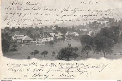 Vue générale de Blonay