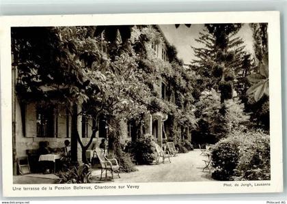 1803 Chardonne - Une terrasse de la Pension Bellevue - 10218749