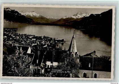 1803 Chardonne - Vevey et Dents du Midi - 12112989