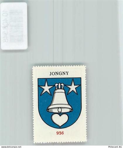 1805 Jongny - Vignette Wappen Kaffee Hag ca 1920-1940 Glocke Herz Stern... - 10408548