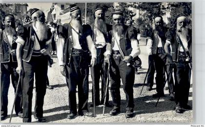 1000 Lausanne Losanna - Alte Männer in Tracht - 51797018