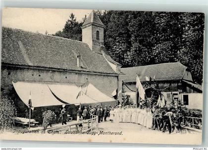 1000 Lausanne Losanna - Inauguration du Tram Lausanne - Cugy - Montheron... - 13173473