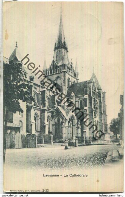 Lausanne - La Cathedrale - Edition Burgy Lausanne