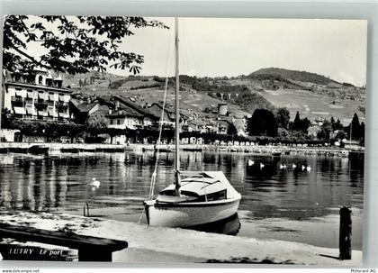 1095 Lutry 1964 Foto AK Hafen - 38186007