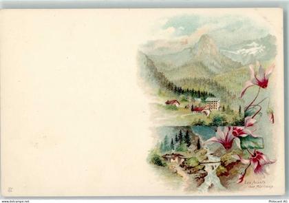 1820 Montreux Lithographie Les Avants sur Montreux - 13125032