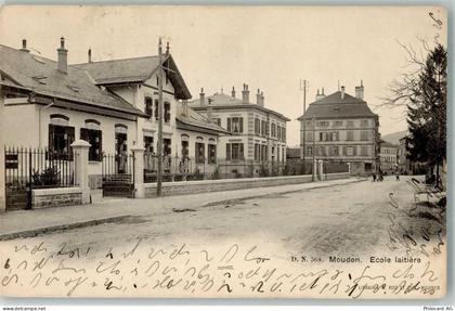 1510 Moudon 1909 Foto AK - 13568231