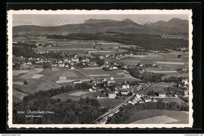 AK Chatillens-Oron, Vue générale d`avion