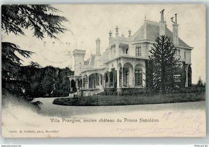 1197 Prangins 1902 - Villa ancien chateau du Prince Napoleon - 39405950