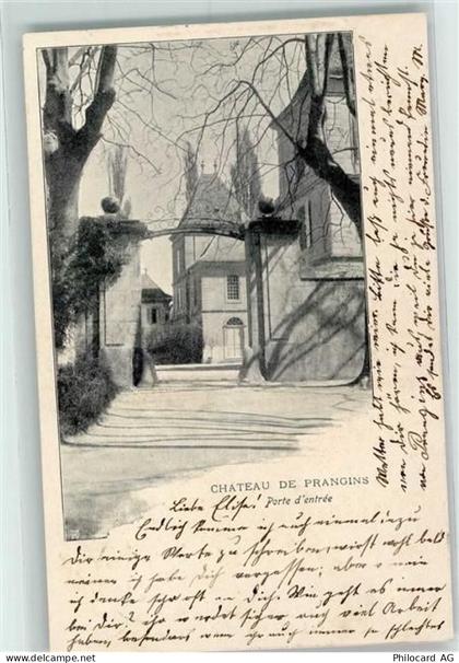 1197 Prangins 1903 - Chateau de Prangins - 10218556