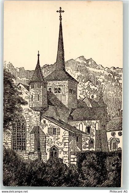 1323 Romainmôtier-Envy - Temple vue Nord est - 10611277