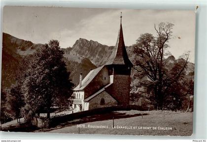 1658 Rossinière 1912 - Kirche - 10600626