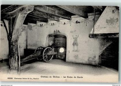 1820 Veytaux - Château Chillon le Corps de Garde - 10309732