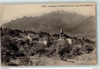 1891 Vérossaz Daviaz - Tours dAi - 10611097