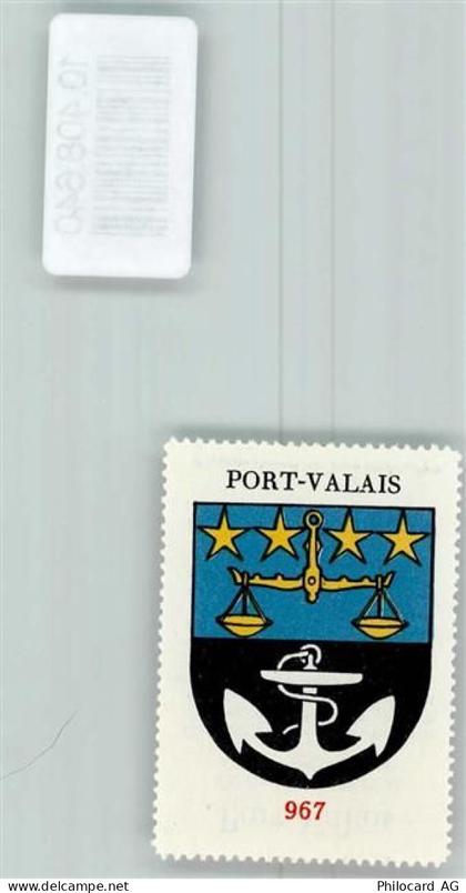 1897 Les Evouettes - Vignette Wappen Kaffee Hag ca 1920-1940 Anker Waage... - 10408640