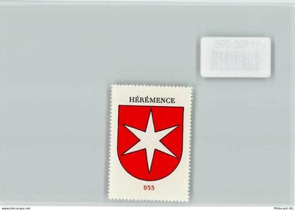 1987 Hérémence Riod - Vignette Wappen Kaffee Hag ca 1920-1940 Hérémence... - 11100595