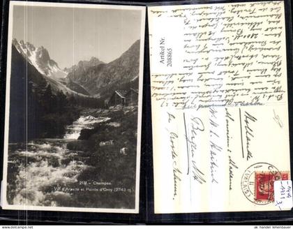 208865,Champex Val d Arpette et Pointe d Orny Kt Waalis