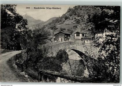3930 Visp Viège - Neubrücke Brücke - 10587514