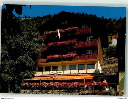 3938 Ausserberg FOTO KEINE AK Hotel Bahnhof - 39699413