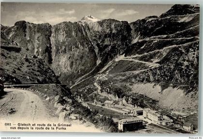 3989 Grafschaft Goms - Gletsch Grimselstrasse Furkastrasse - 39696326