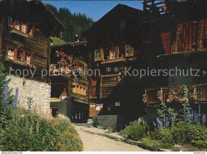 Anniviers Val d Anniviers Grimentz VS Griments Dorfpartie