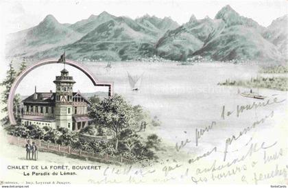 Bouveret Le Bouveret Port-Valais Monthey VS Panorama Lac Léman Chalet de la Forê