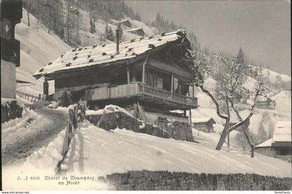 Champery Chalet en Hiver