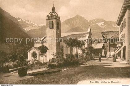 Champery Eglise de Champery