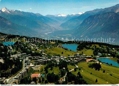 Crans-Montana Fliegeraufnahme