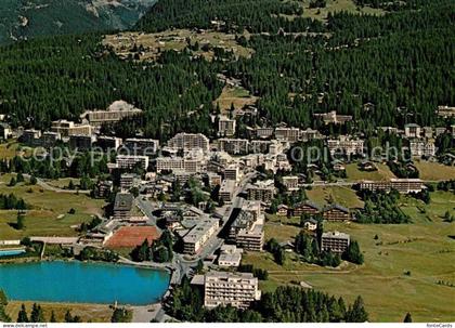 Crans-Montana Fliegeraufnahme