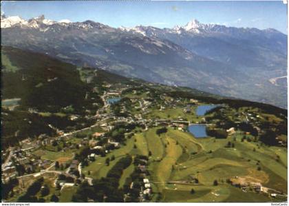 Crans-Montana Fliegeraufnahme x 1975