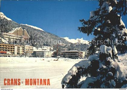 Crans-Montana Teilansicht