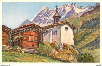 Eisten im Loetschental Kuenstlerkarte