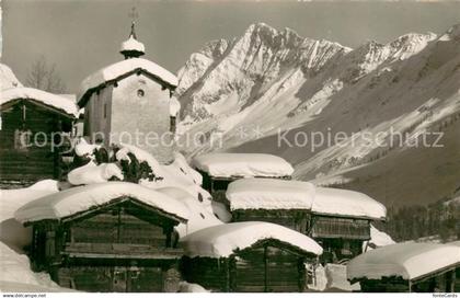 Eisten im Loetschental mit Schienhorn
