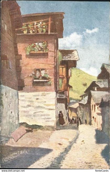 Grimentz Kuenstlerkarte