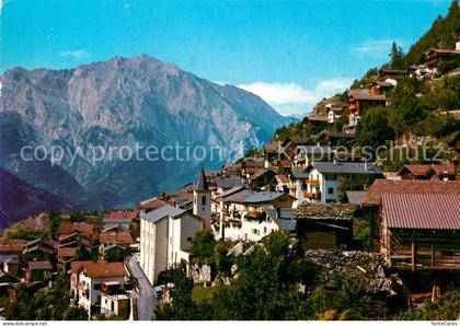 Iserables Vue panoramique Alpes