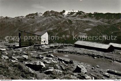 Kuehboden 2220m Fiesch VS Luftseilbahn Fiesch Eggishorn Kuehbodenalp mit Blinnen