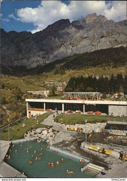 Leukerbad Thermal Freiluftbad Loeche les Bains