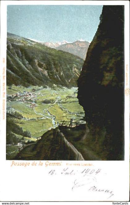 Loeche-les-Bains Loeche Gemmi o 1904